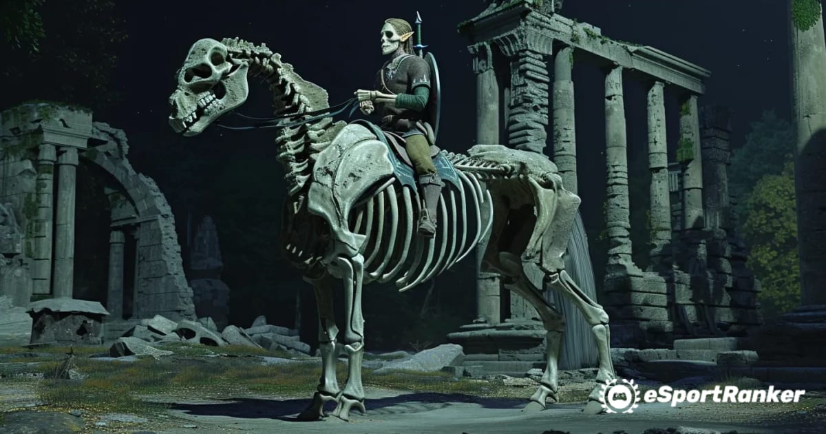 Monte cavalos mortos-vivos e complete missões em The Legend of Zelda: Tears of the Kingdom