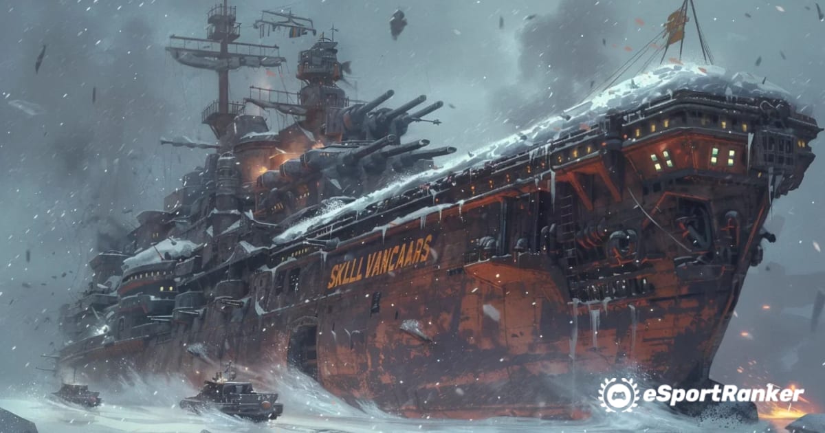Desbloqueie o Snow Vanguard: o melhor navio-tanque em Skull and Bones